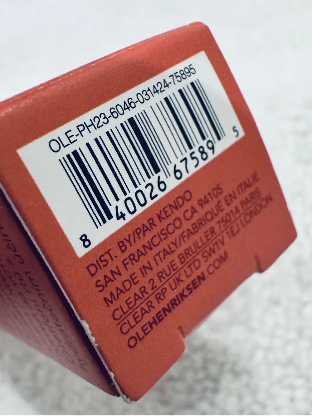OLEHENRIKSEN Pout Preserve Peptide Lip Treatment in Strawberry Sorbet 12ml NEW